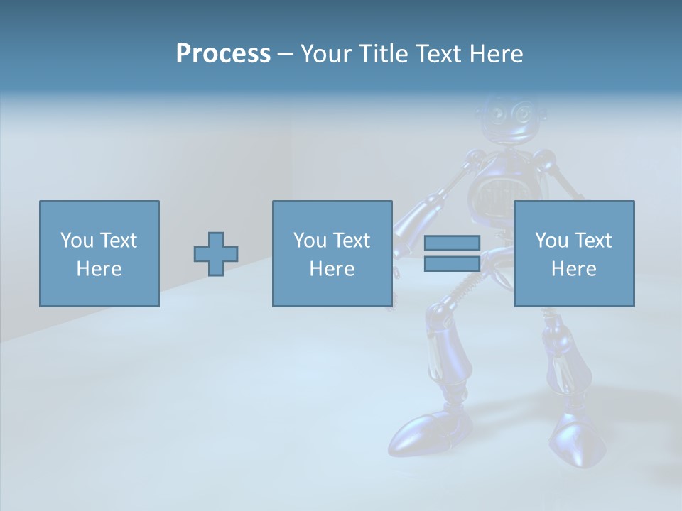 Graphic Smart Robot PowerPoint Template