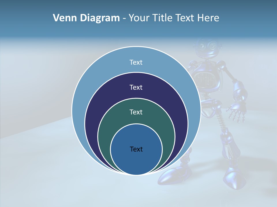 Graphic Smart Robot PowerPoint Template