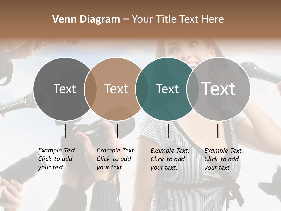 Fame Face Caucasian PowerPoint Template