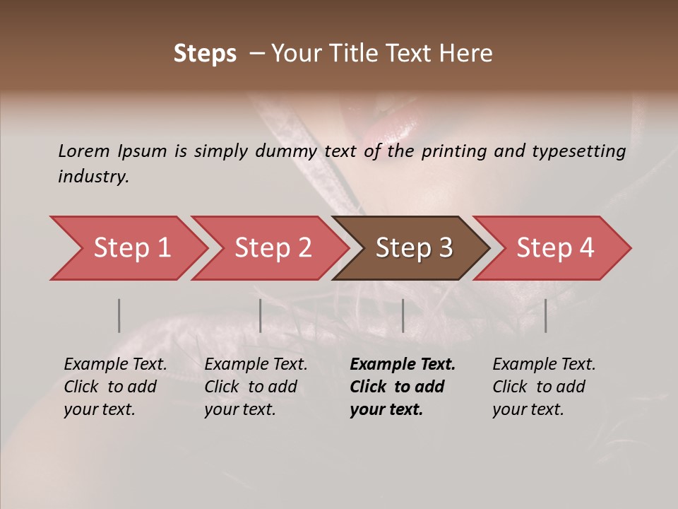 Sexy Care Exotic PowerPoint Template