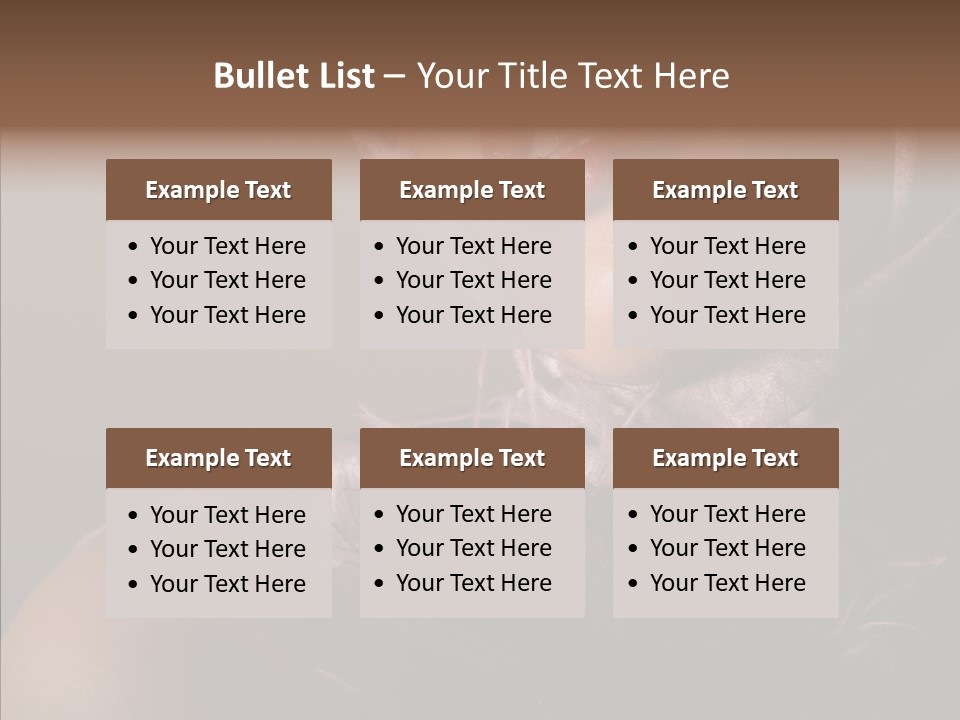 Sexy Care Exotic PowerPoint Template