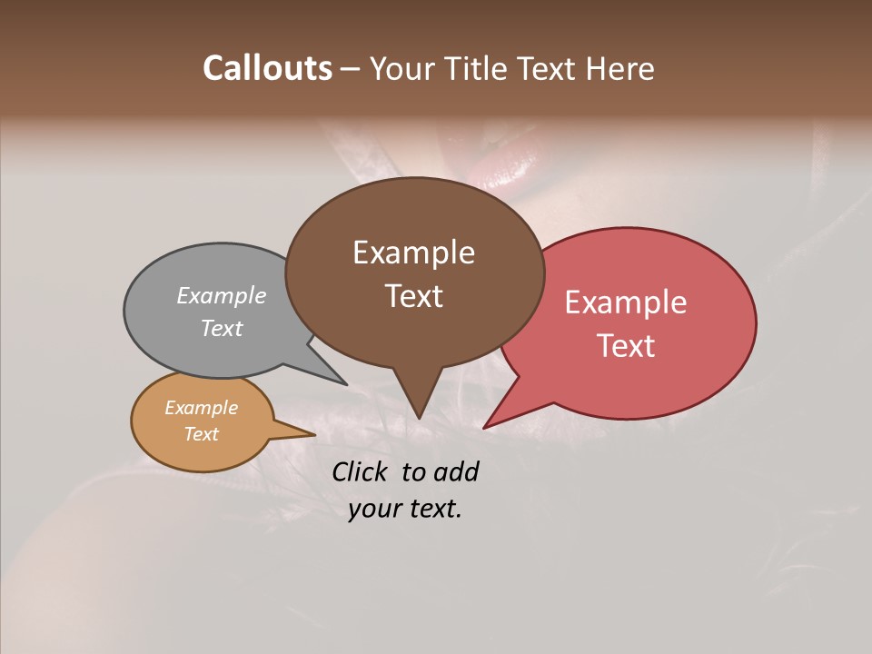 Sexy Care Exotic PowerPoint Template