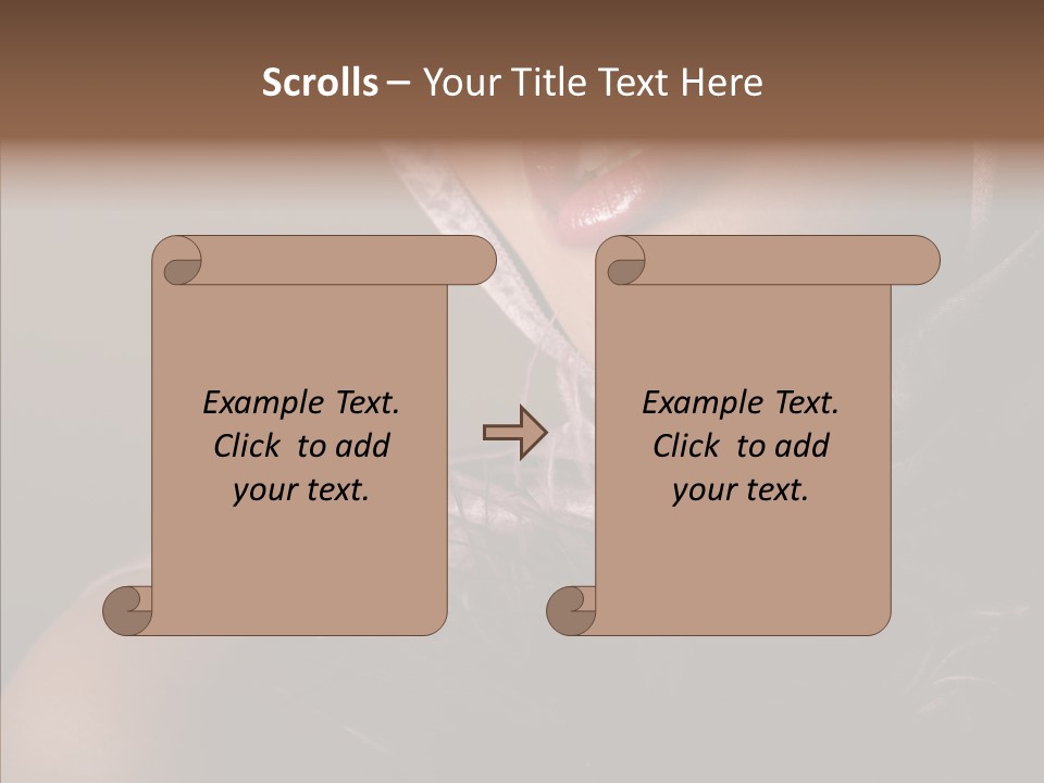 Sexy Care Exotic PowerPoint Template