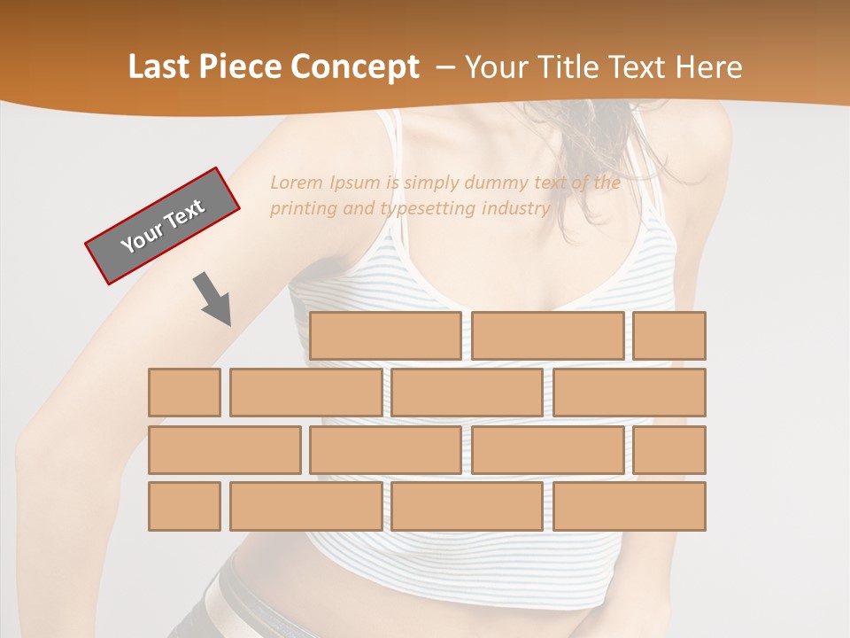 Club Lips Person PowerPoint Template