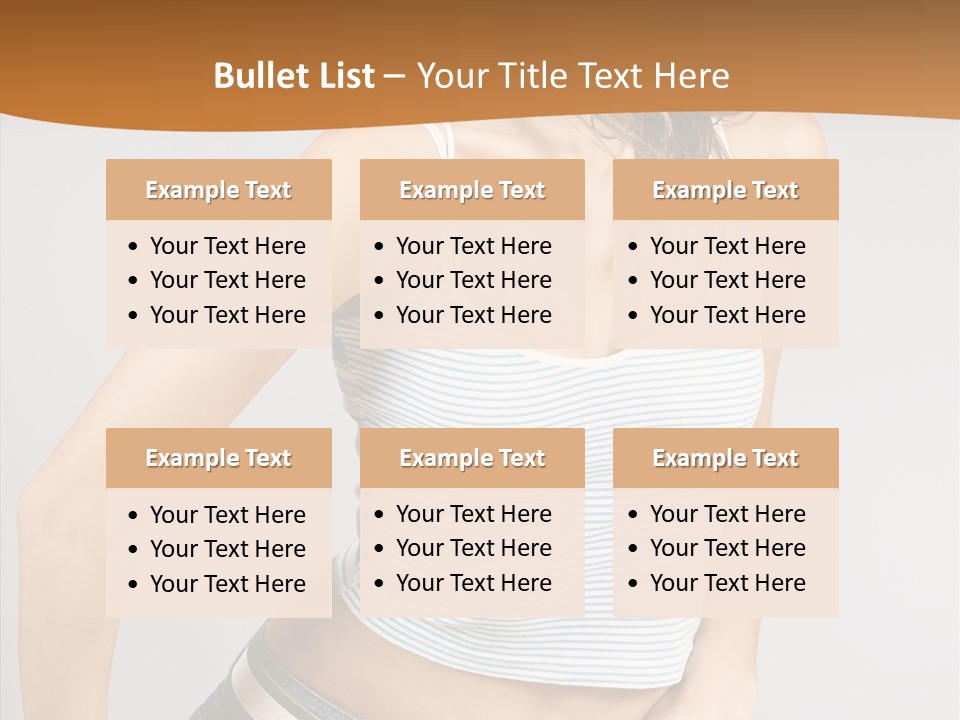 Club Lips Person PowerPoint Template