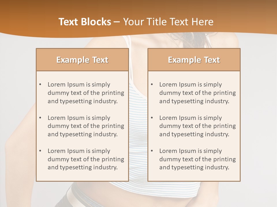 Club Lips Person PowerPoint Template