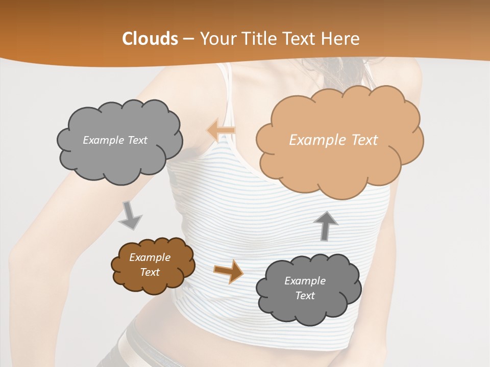 Club Lips Person PowerPoint Template