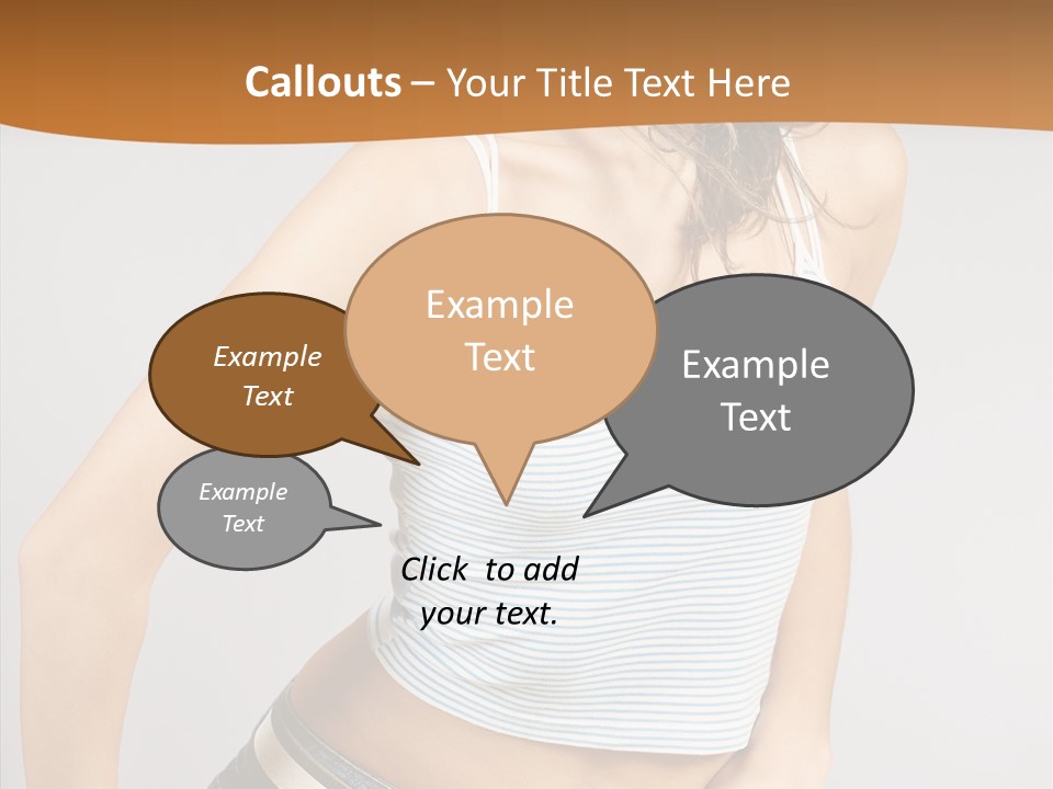 Club Lips Person PowerPoint Template