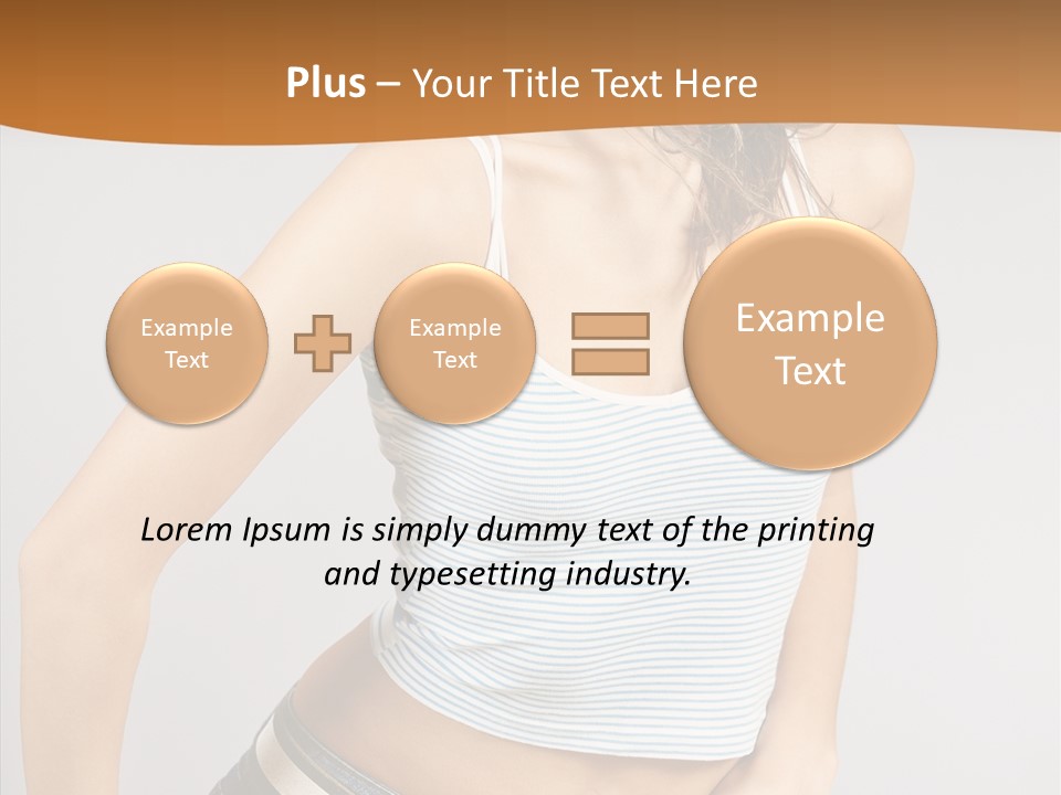 Club Lips Person PowerPoint Template