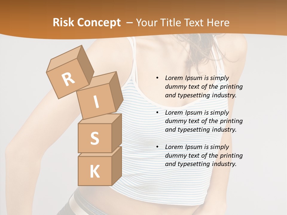 Club Lips Person PowerPoint Template