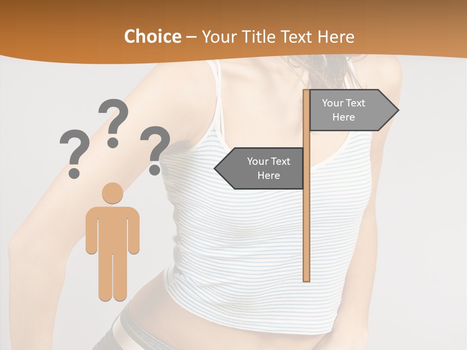 Club Lips Person PowerPoint Template