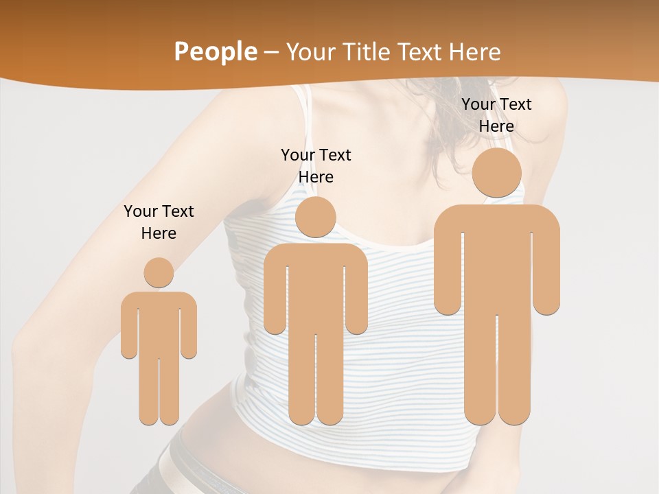 Club Lips Person PowerPoint Template