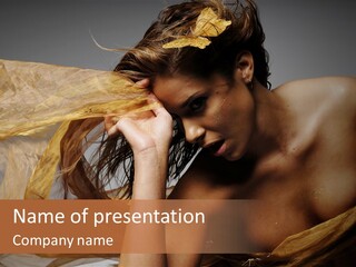 Silk Body Artistic PowerPoint Template