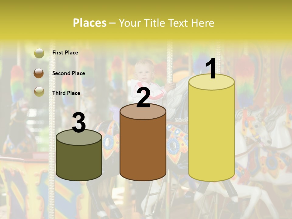 Rudder Carousel Park PowerPoint Template