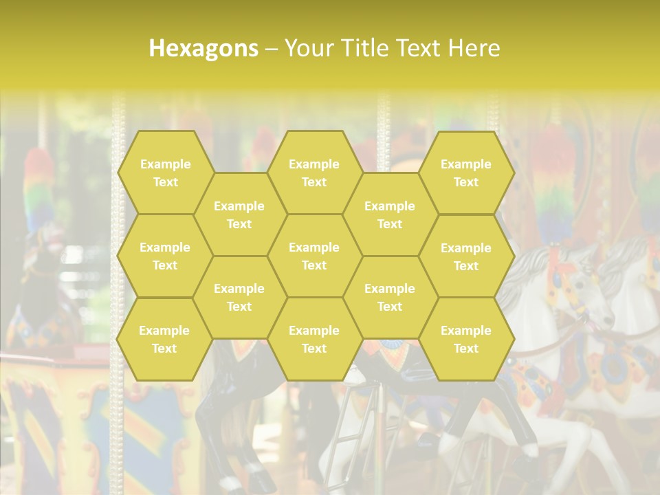 Rudder Carousel Park PowerPoint Template