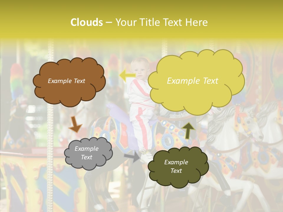 Rudder Carousel Park PowerPoint Template