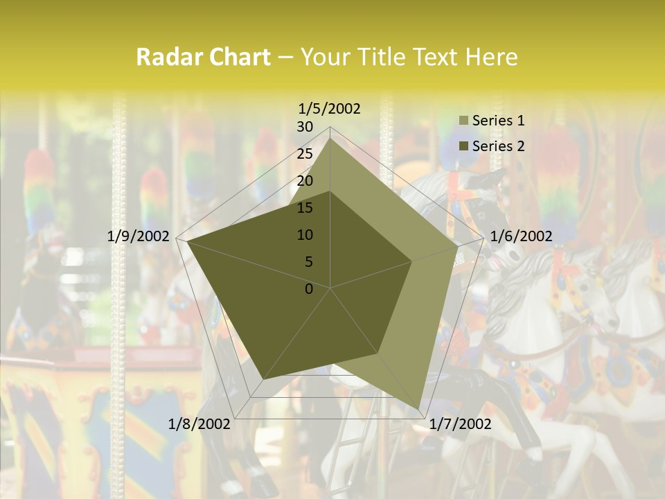 Rudder Carousel Park PowerPoint Template