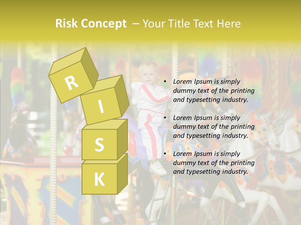 Rudder Carousel Park PowerPoint Template