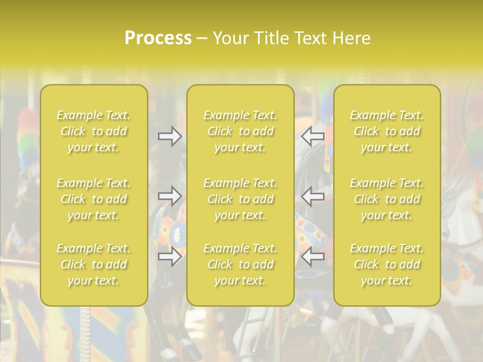 Rudder Carousel Park PowerPoint Template