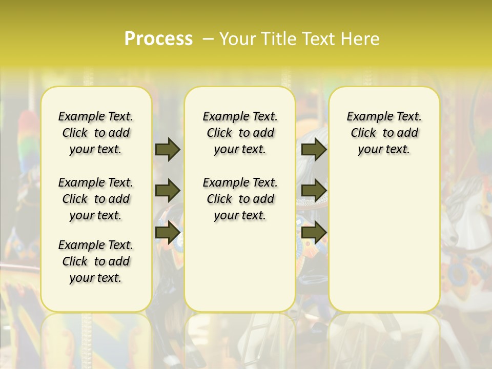 Rudder Carousel Park PowerPoint Template