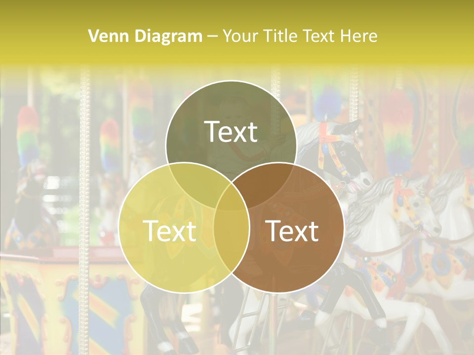 Rudder Carousel Park PowerPoint Template