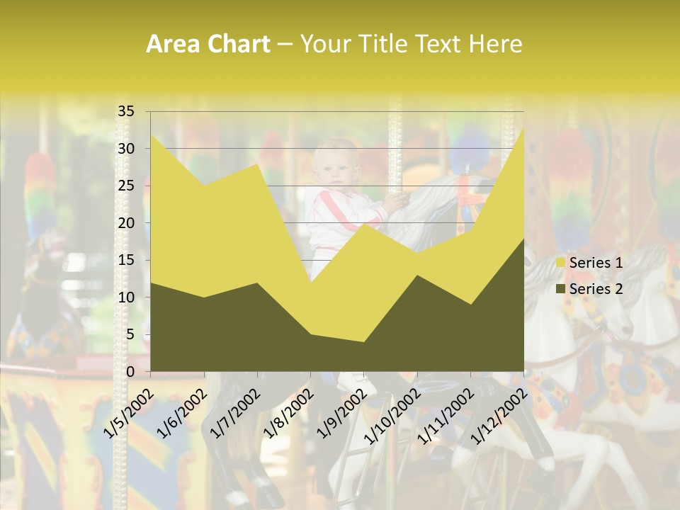 Rudder Carousel Park PowerPoint Template