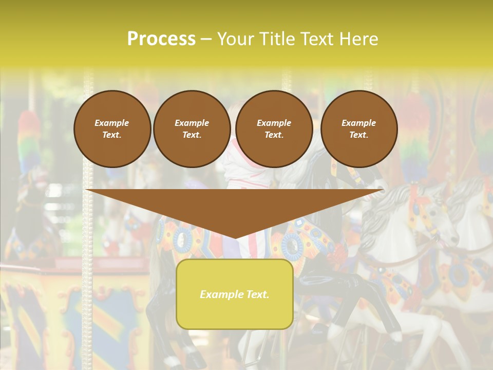 Rudder Carousel Park PowerPoint Template