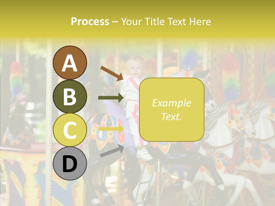 Rudder Carousel Park PowerPoint Template