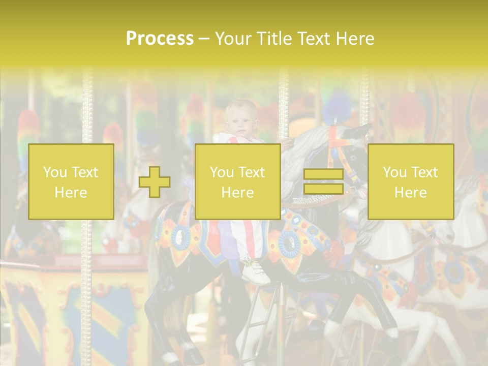 Rudder Carousel Park PowerPoint Template