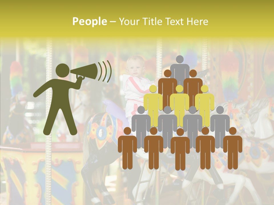 Rudder Carousel Park PowerPoint Template