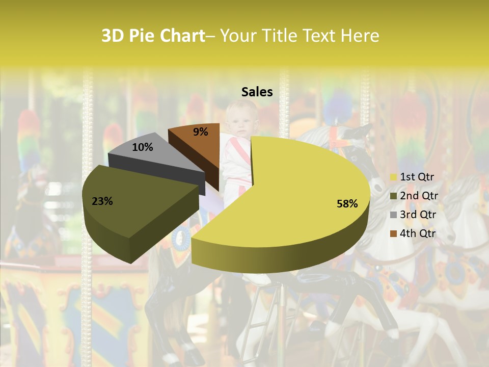 Rudder Carousel Park PowerPoint Template
