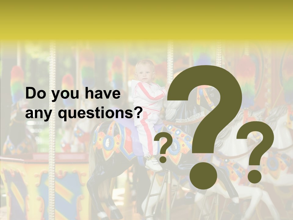 Rudder Carousel Park PowerPoint Template