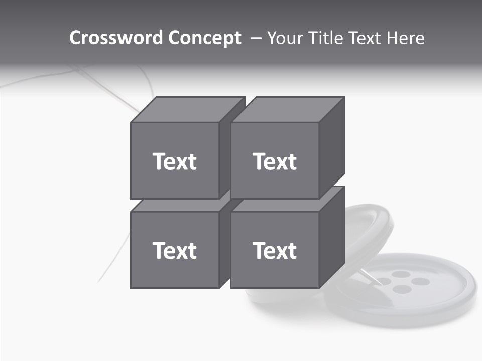 Fibril Sew Filament PowerPoint Template