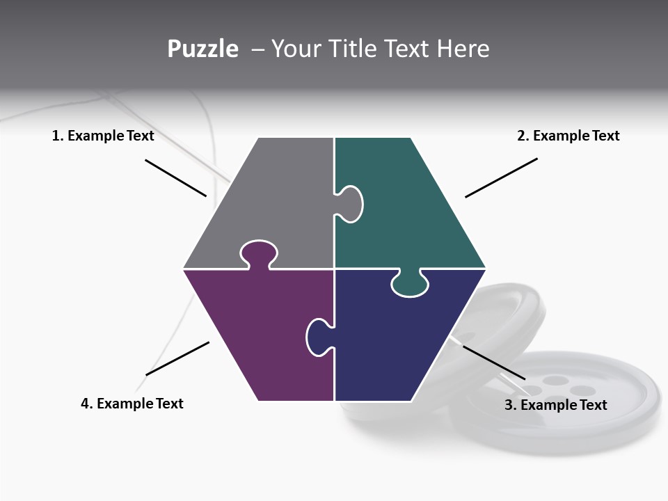 Fibril Sew Filament PowerPoint Template