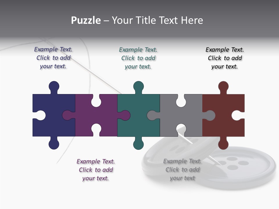 Fibril Sew Filament PowerPoint Template