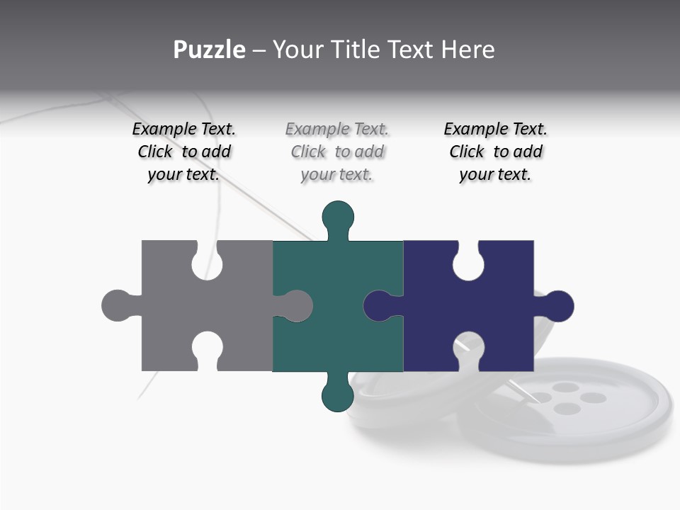 Fibril Sew Filament PowerPoint Template