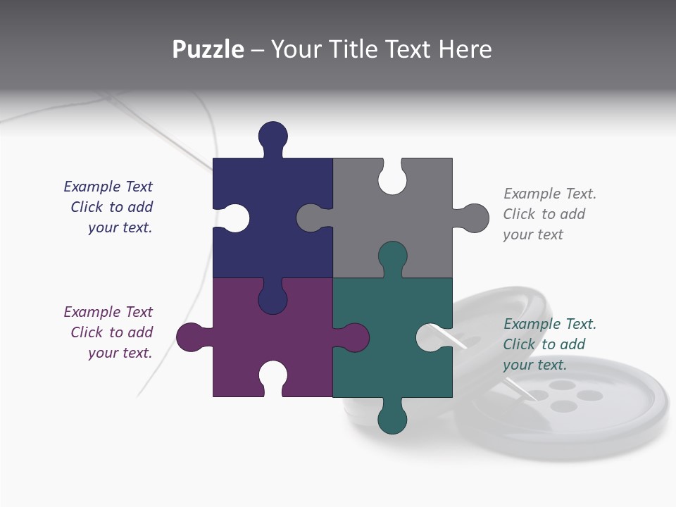 Fibril Sew Filament PowerPoint Template