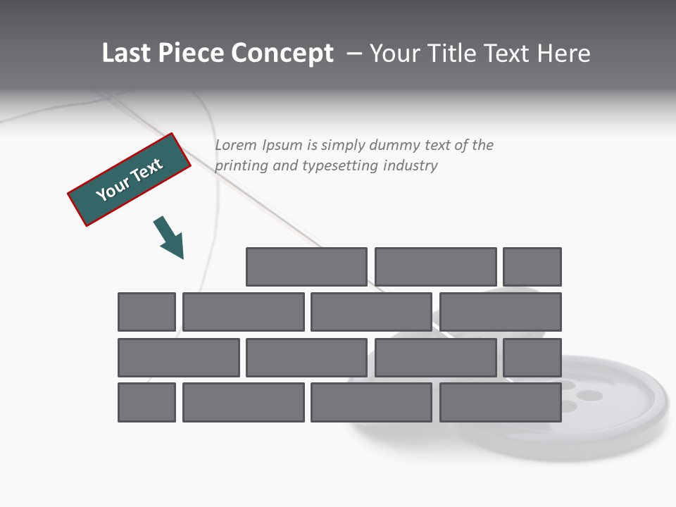 Fibril Sew Filament PowerPoint Template