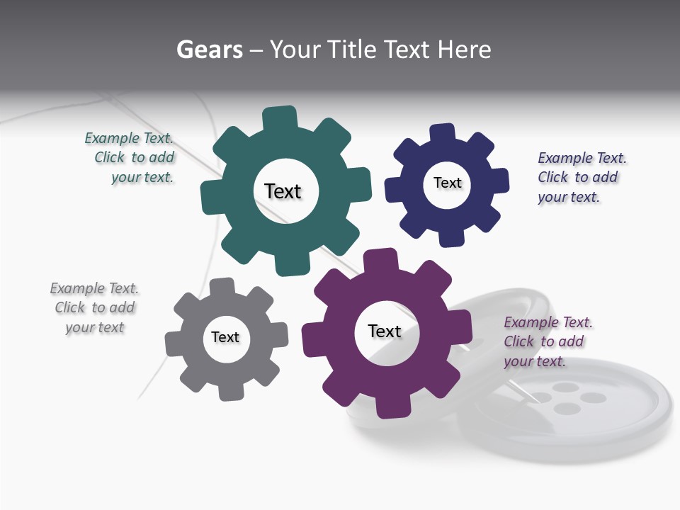 Fibril Sew Filament PowerPoint Template