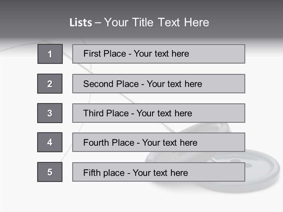 Fibril Sew Filament PowerPoint Template