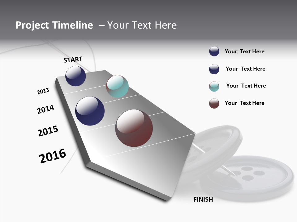 Fibril Sew Filament PowerPoint Template