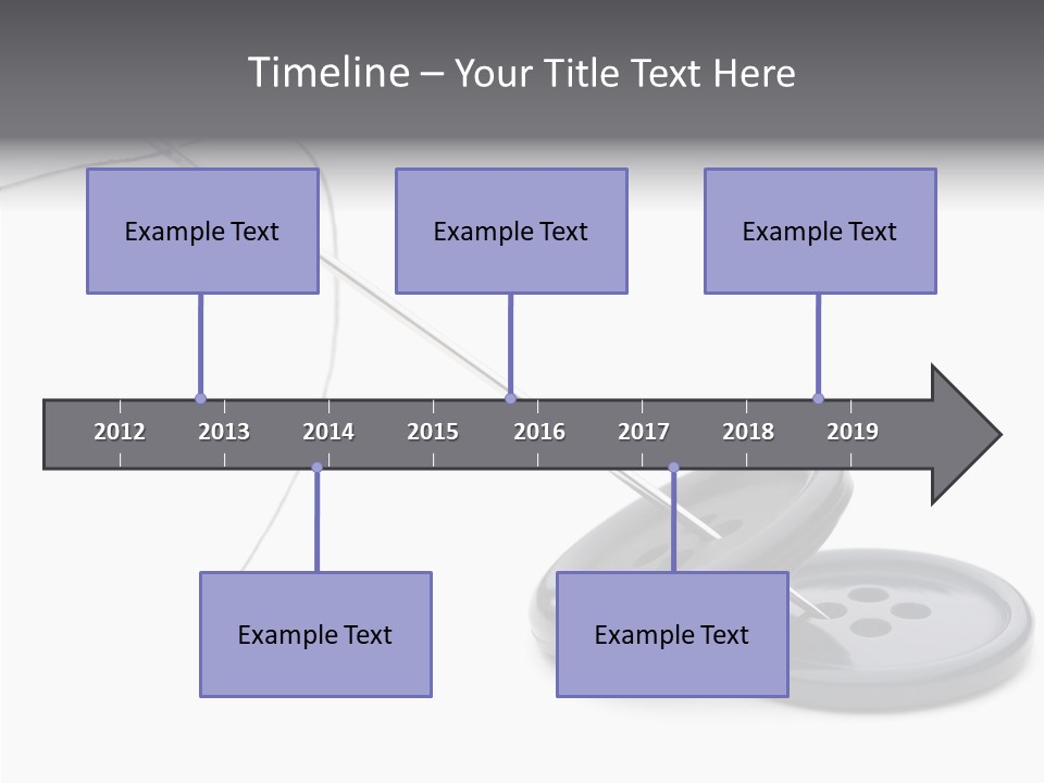 Fibril Sew Filament PowerPoint Template
