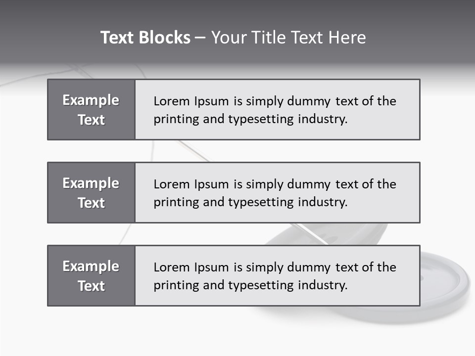 Fibril Sew Filament PowerPoint Template