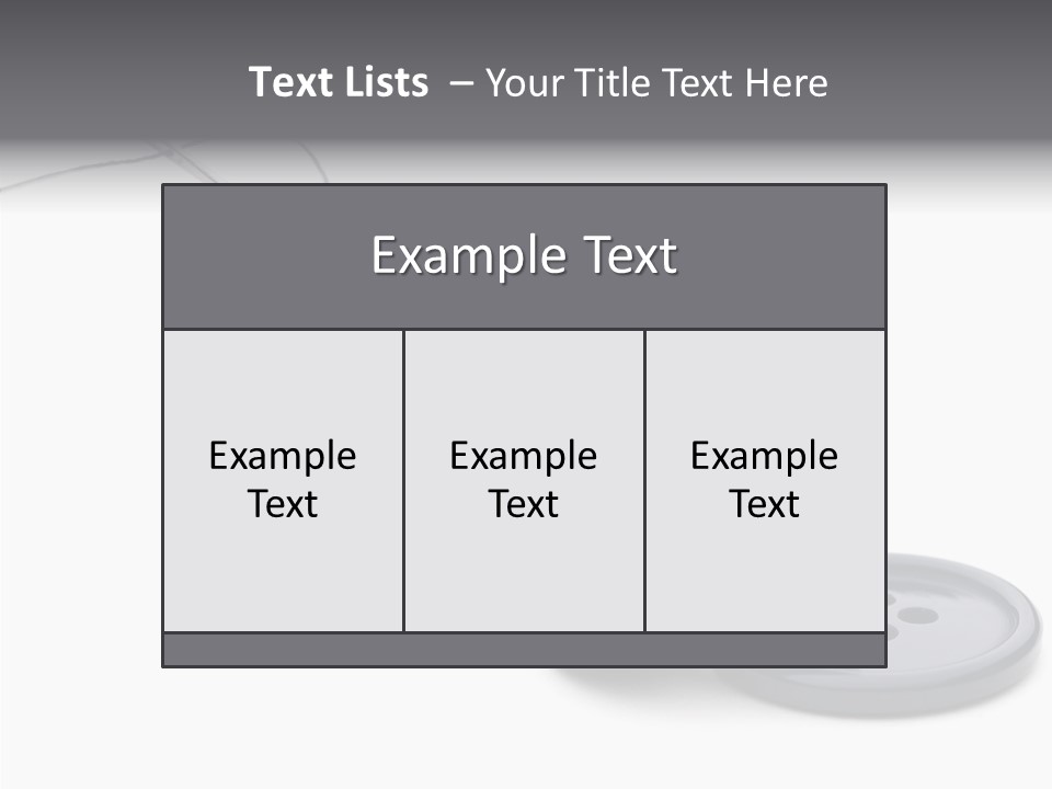 Fibril Sew Filament PowerPoint Template