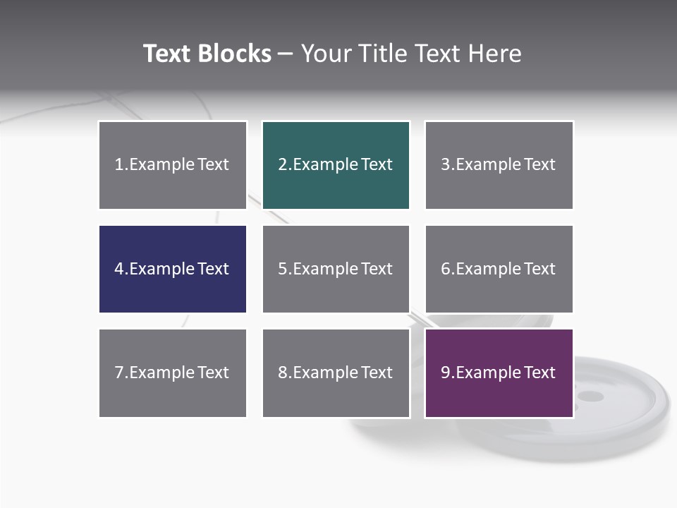 Fibril Sew Filament PowerPoint Template