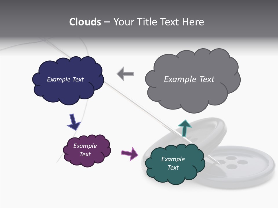 Fibril Sew Filament PowerPoint Template