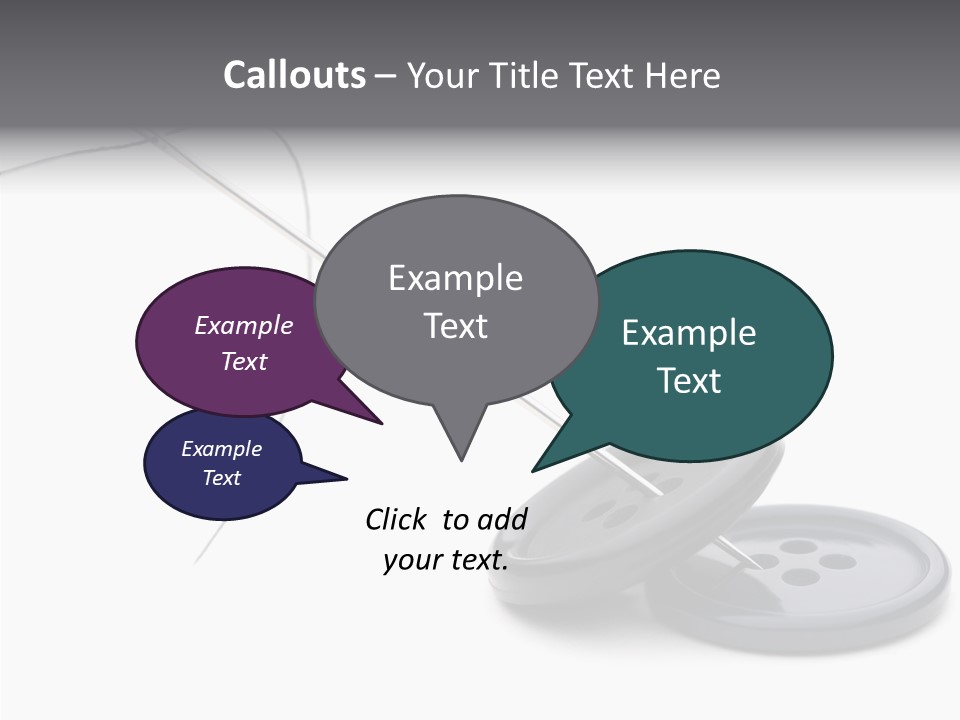 Fibril Sew Filament PowerPoint Template