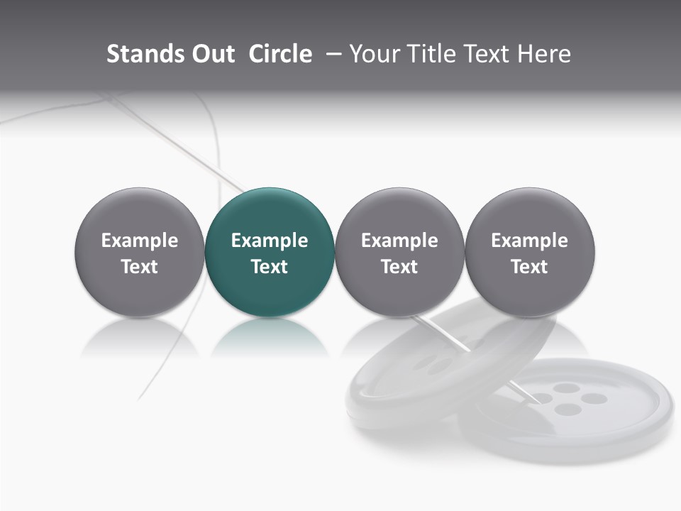 Fibril Sew Filament PowerPoint Template