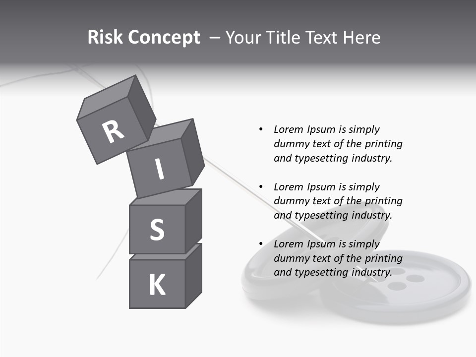 Fibril Sew Filament PowerPoint Template