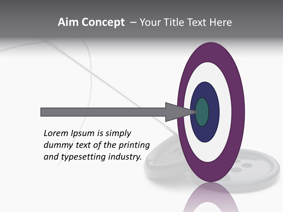 Fibril Sew Filament PowerPoint Template
